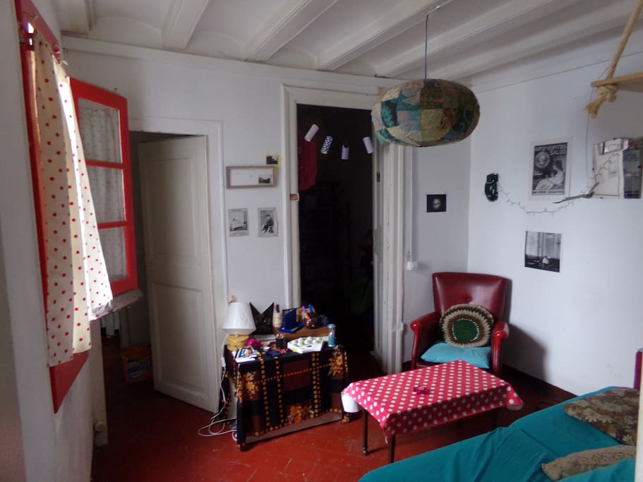 The living room