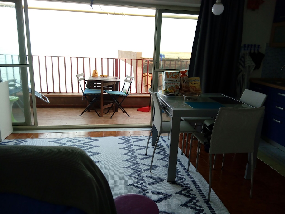 Top Airbnb: Charming seaside attic with private beach in Letojanni