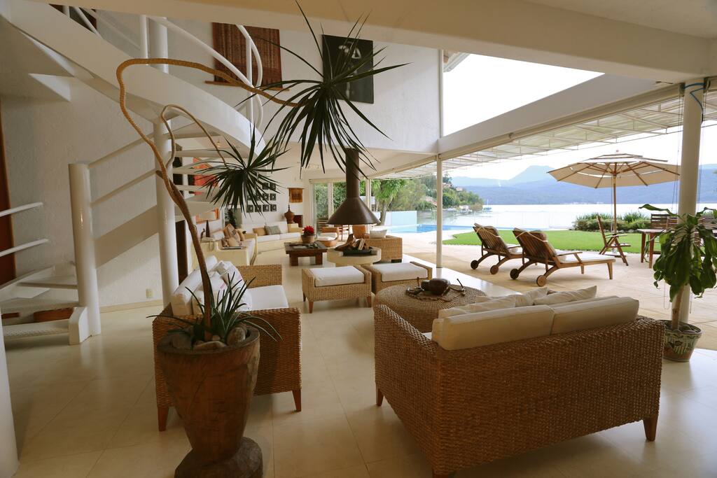 Area de estar con hermosa vista