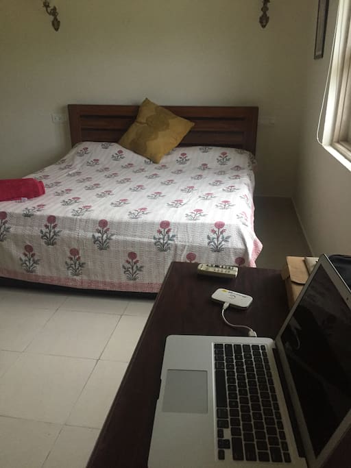 Bedroom with all modern amenities