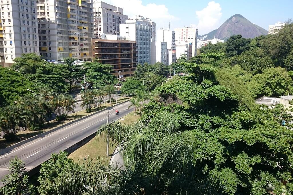 Vista do acesso Lagoa Barra