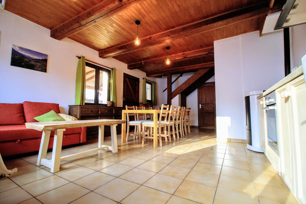 Spacious livingroom