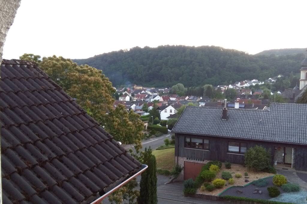 Aussicht über Haustadt