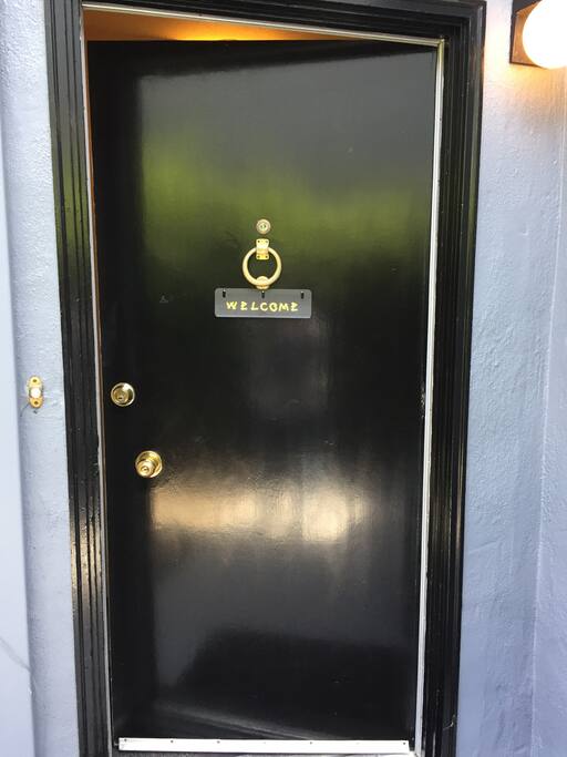 Private side entrance door