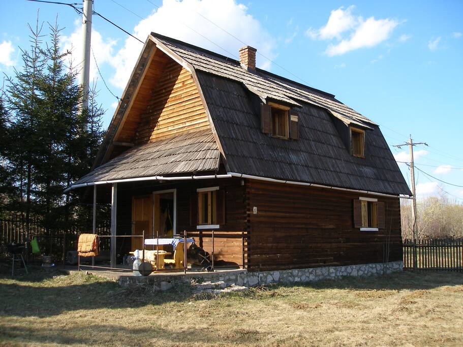 Cabin from outside...