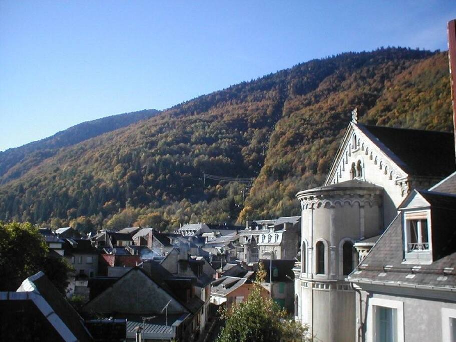 vue des fenêtres appartement 7