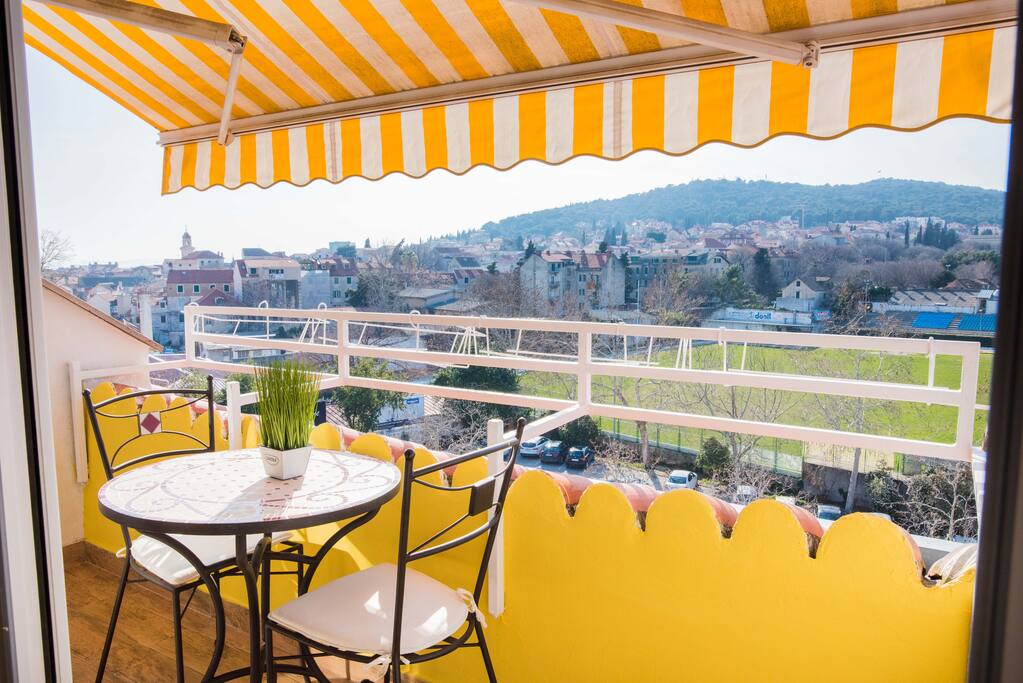 The terrace with a view