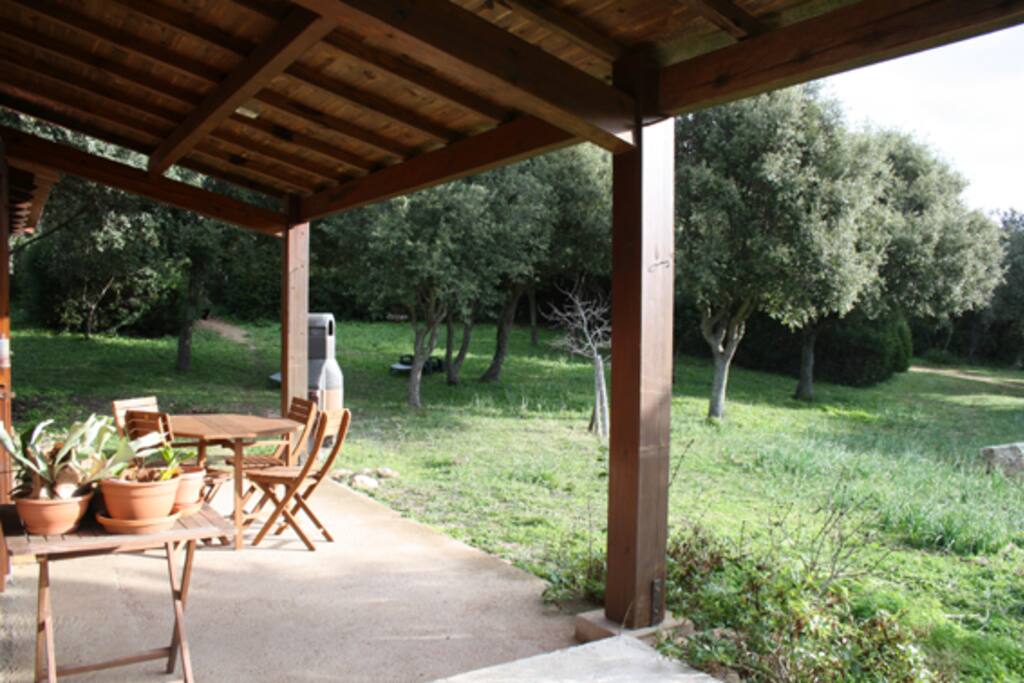 terrasse couverte