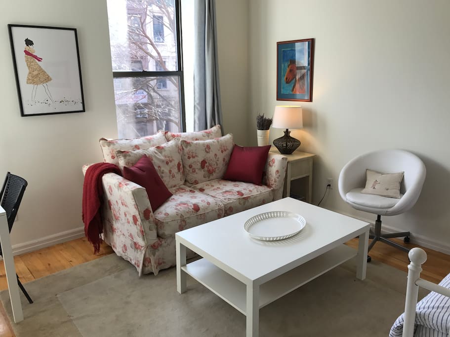 Light & Bright Living Area