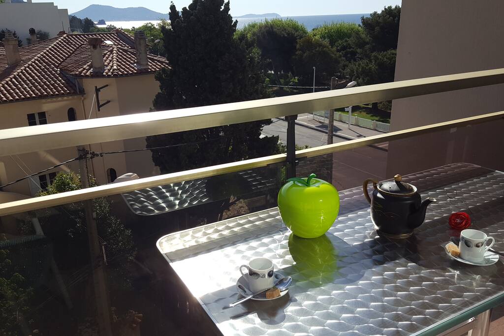 Terrasse le matin