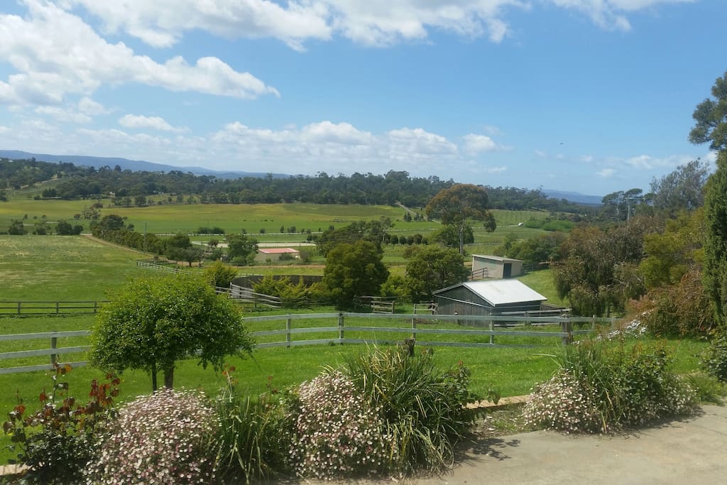 Another amazing view from front veranda looking South.