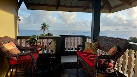 Ocean View Accommodation, Blanchisseuse