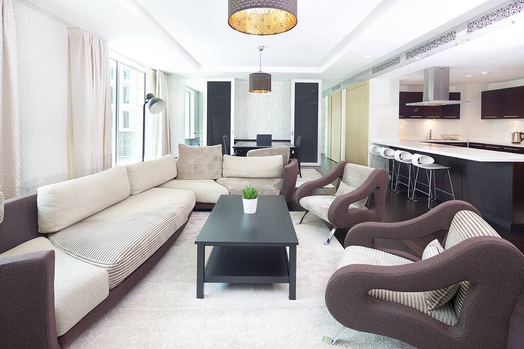 Open Plan Living and Dining Area