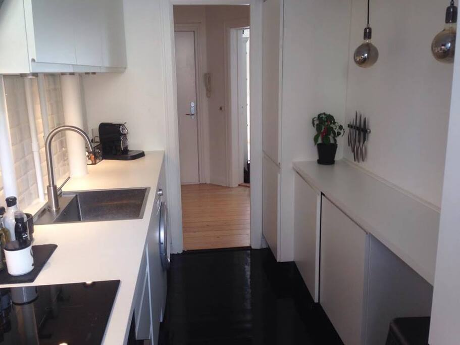 New kitten with access to oven, fridge, washing machine and dish washer