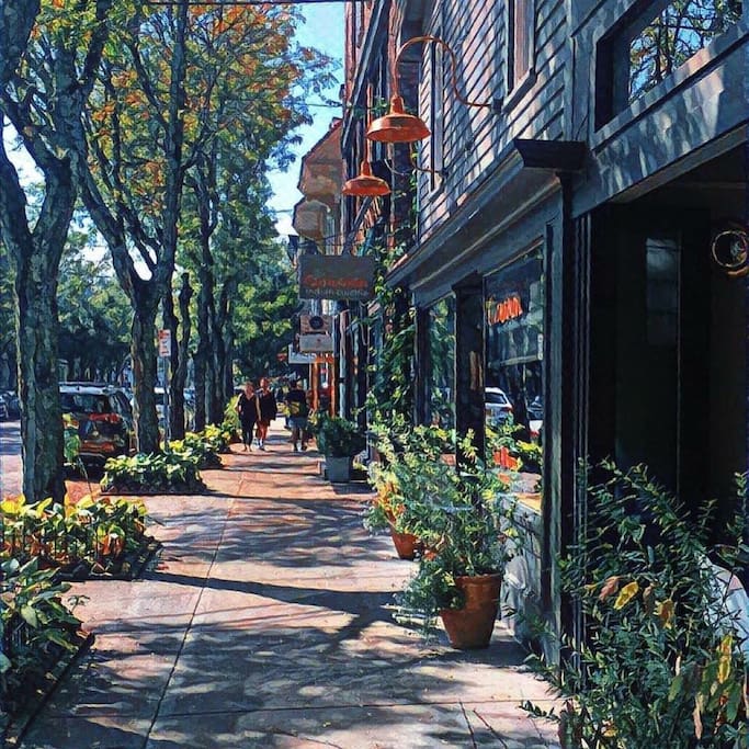 Our charming walking village