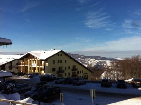 Studio Le Polle 4 seats Bed on the slopes
