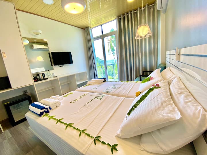 Ზღვის ხედით ორადგილიანი ოთახი 