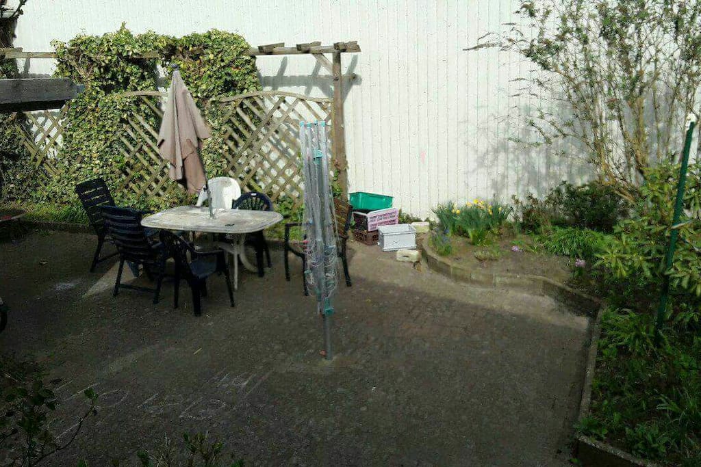 Teil des Gartens