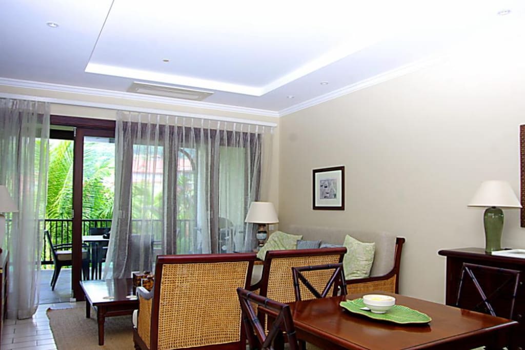 Lounge and Balcony area