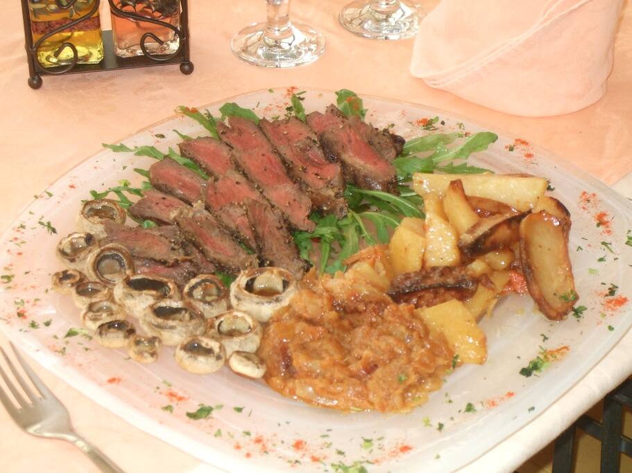 there is very popular restoran in VILLA KARAKA