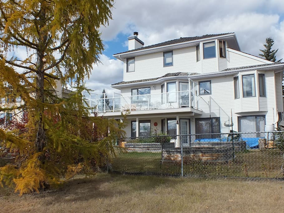 View of back of house. The lower floor is all yours!