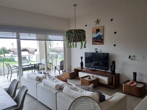 Playa Escondida apt 200 sq. meters, 4r 4b oceanfront