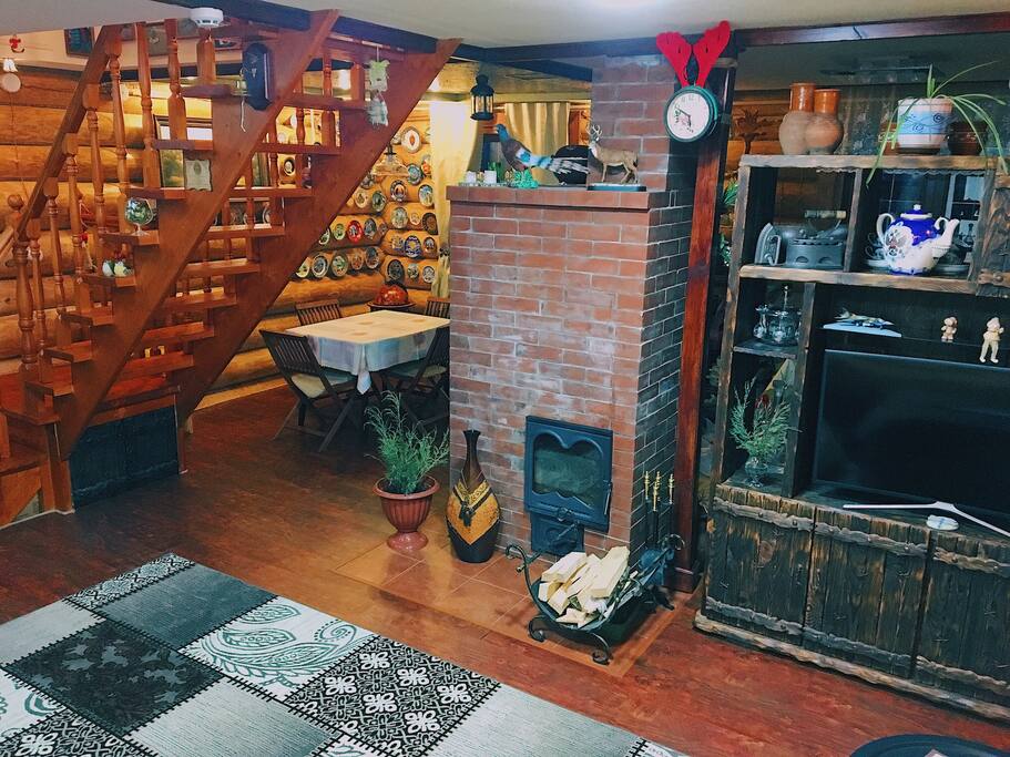 Гостиная, 1 этаж
Living room, 1 floor