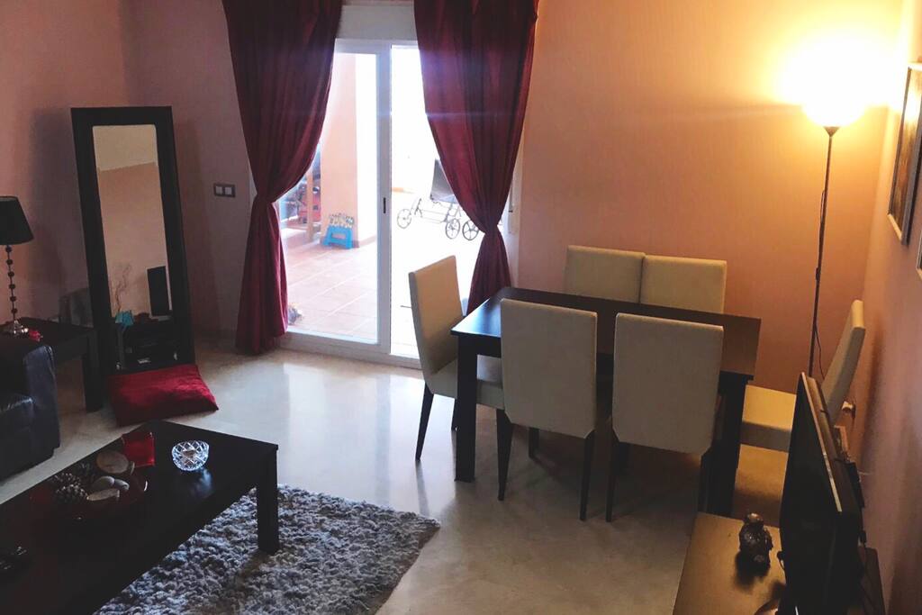 Living room from the entrance