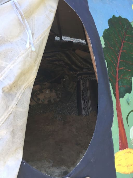 Take a peak inside the door...