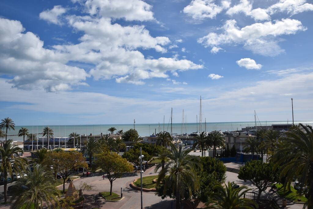 Estas son las vistas desde la terraza