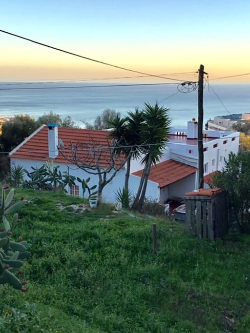 Vista exterior da casa