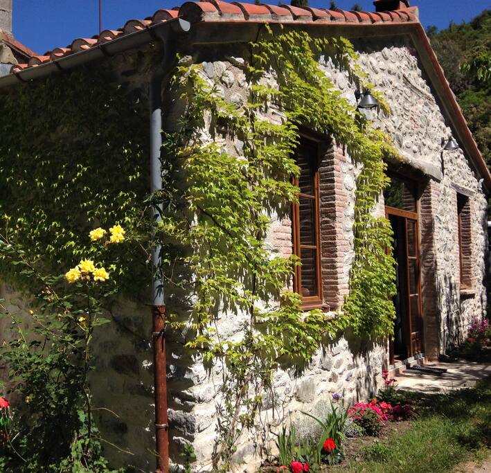 La façade du gîte