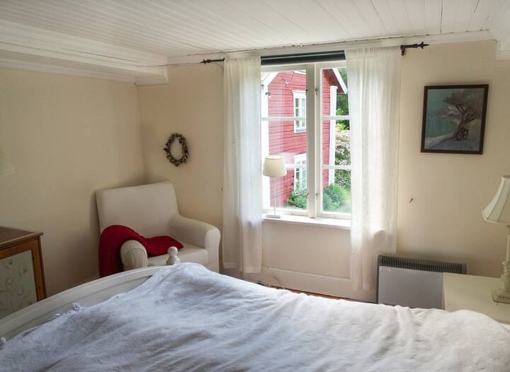 Dormitorio en el último piso