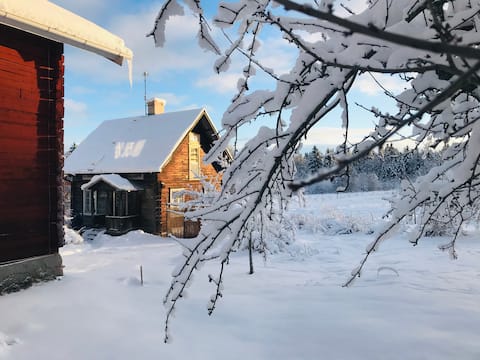 Acogedora casa de campo en Skattungbyn único en Dalarna