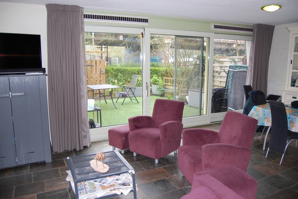 Livingroom with garden view