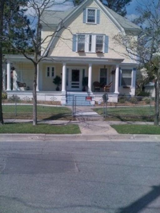 Front of the house