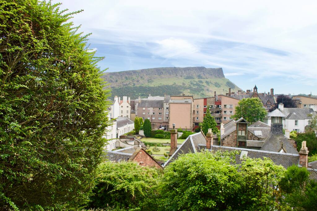 View From Shared Garden over Old Town rooftops