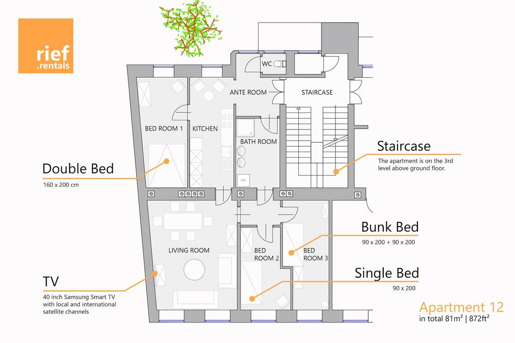 rief.rentals | Apartment12 | floor plan