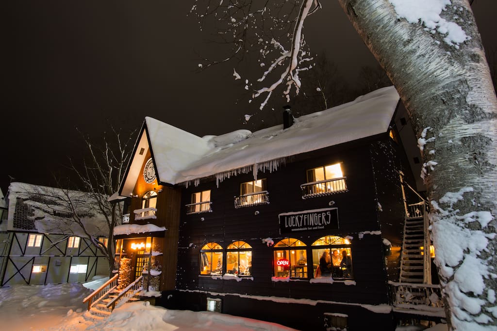 Lodge at Night