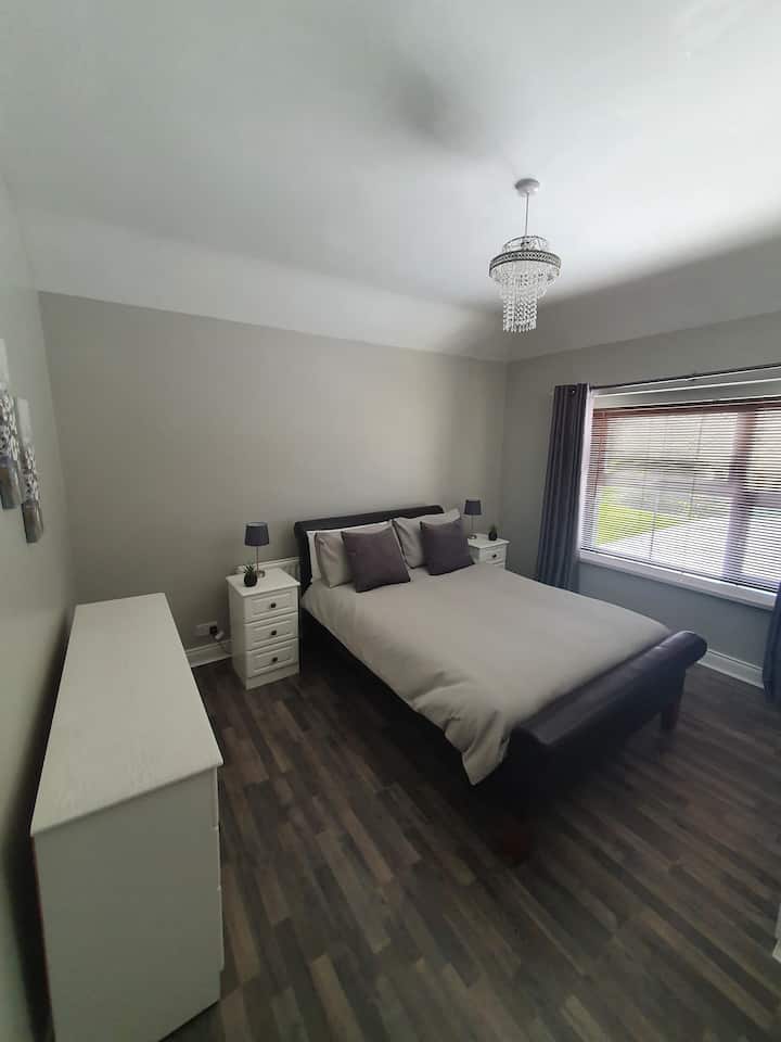 Large bedroom. 