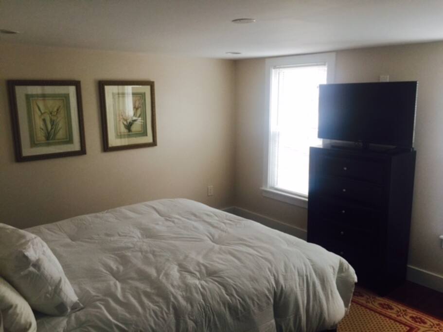 42" Television w/ all channels including premiums.