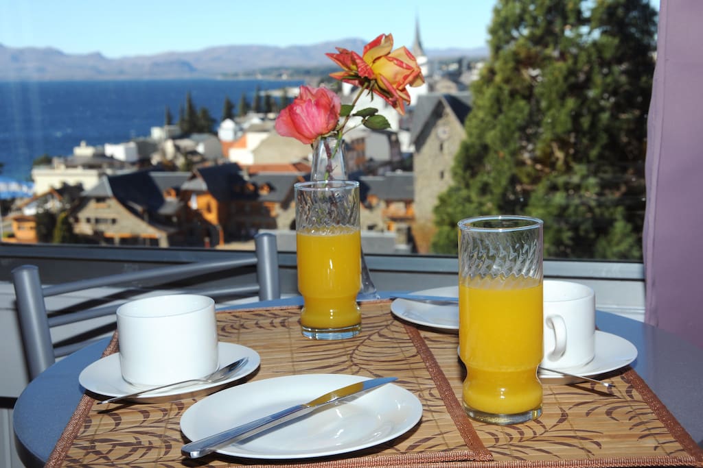 Comer con la vista cuando lo deseen.