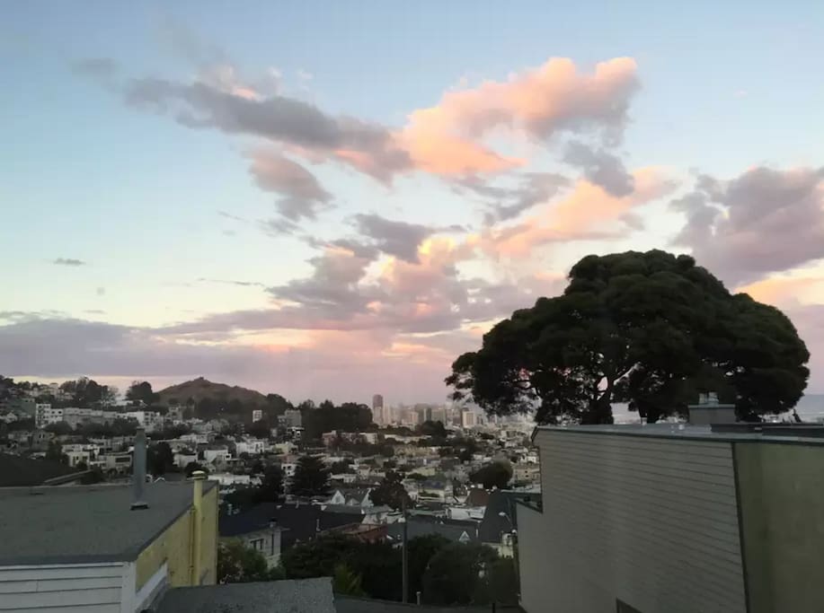 View from the deck