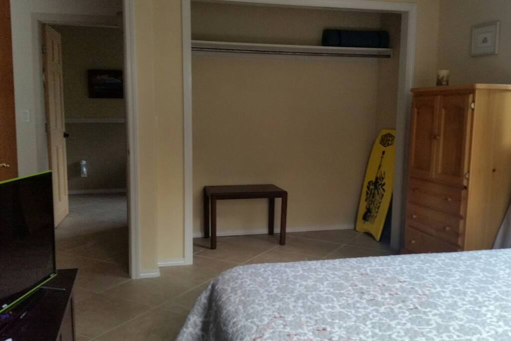 Private space, quiet corner of the house