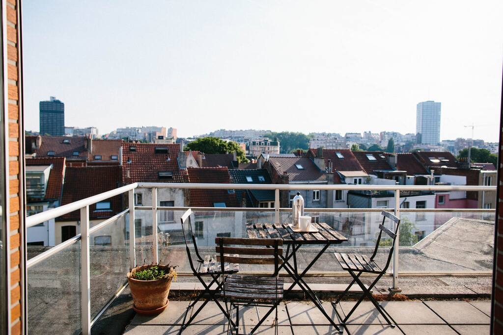 Breakfast with a view