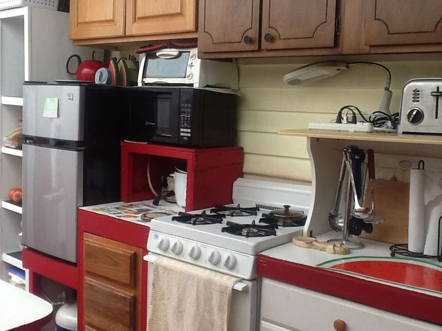 Small but full service especially if you prefer to prepare your own meals.