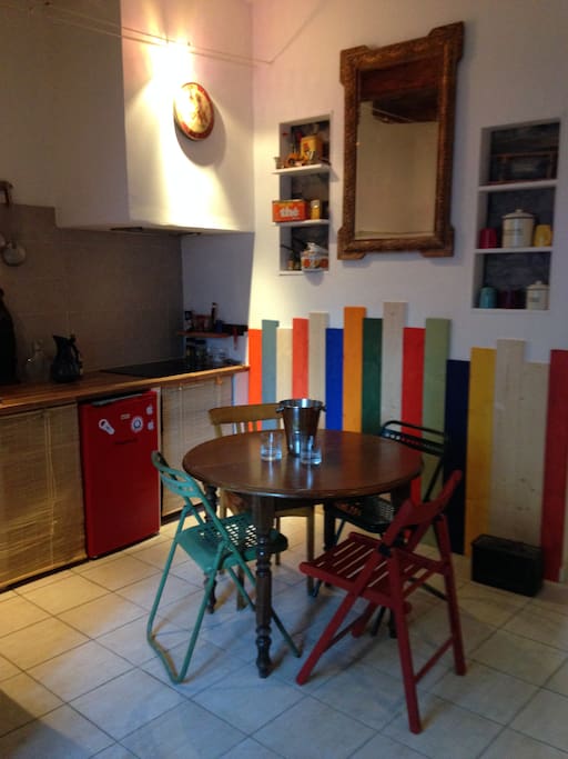 Cuisine / salle à manger ouverte
