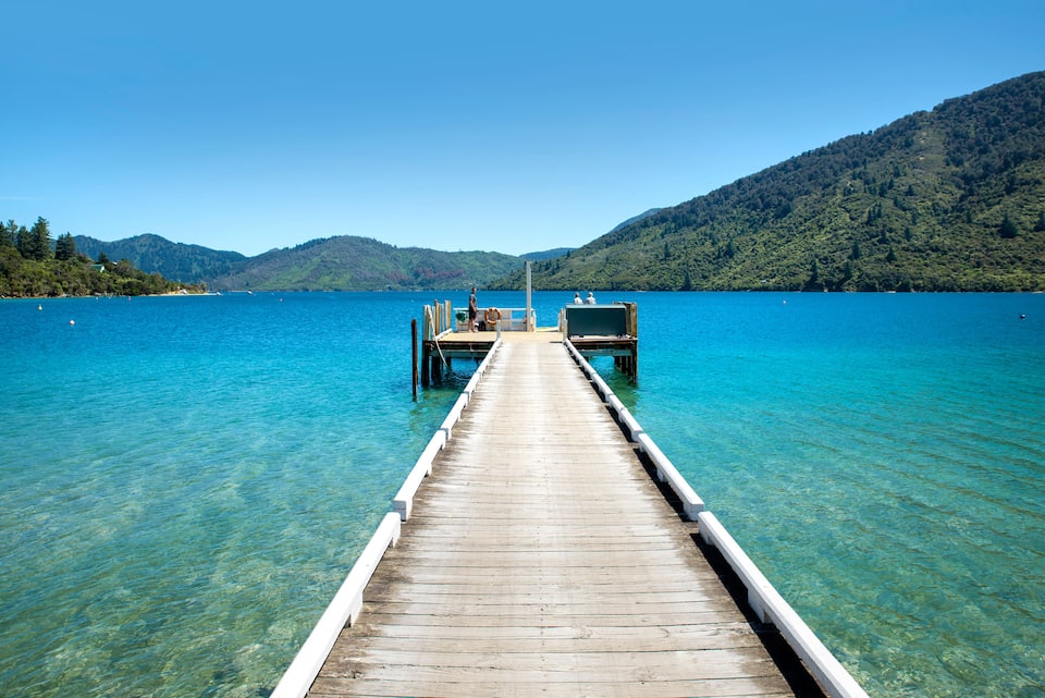 No Road Inn on Endeavour Inlet, Endeavour Inlet, Marlborough Sounds, New Zealand, photo 2 of 10