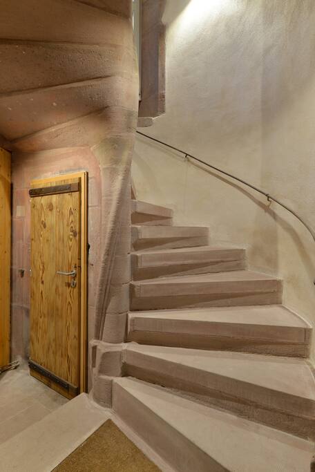 Escalier de la tourelle