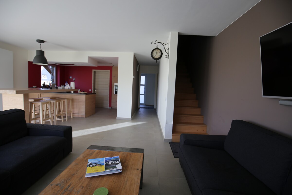 Successful Airbnb property: New house in the heart of the nature reserve in Waimes